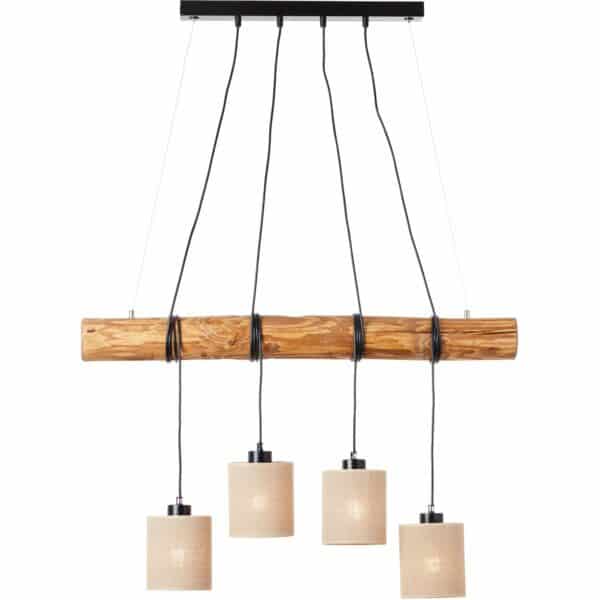 Brilliant Pendelleuchte Vander FSC®-Holz Kiefer-Braun