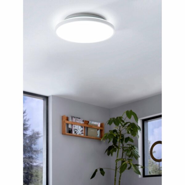 Eglo LED Aufbauleuchte Crespillo Weiß 15 W