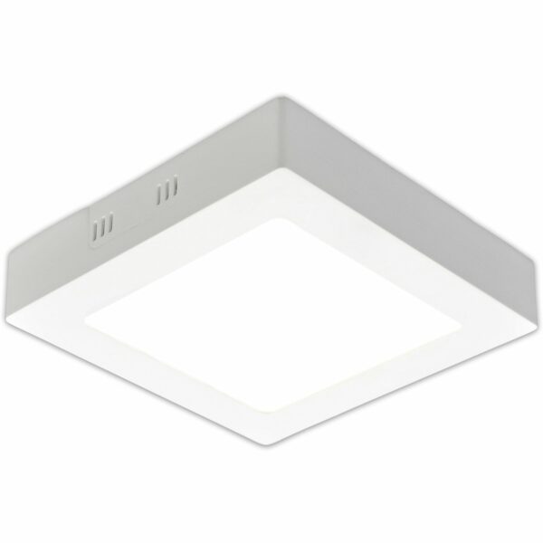 Näve LED-Aufbaupanel Atlanta dimmbar 30 cm x 30 cm Weiß