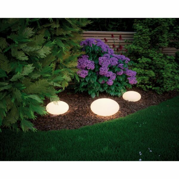 Paulmann Plug & Shine LED-Leuchte Stone Ø 28 cm IP67 Warmweiß