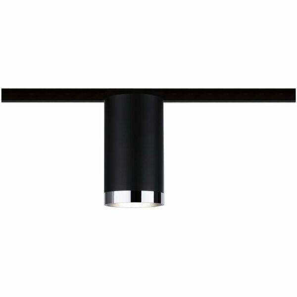 Paulmann URail LED-Spot Tube max. 10W GU10 Schwarz matt Metall/Kunststoff