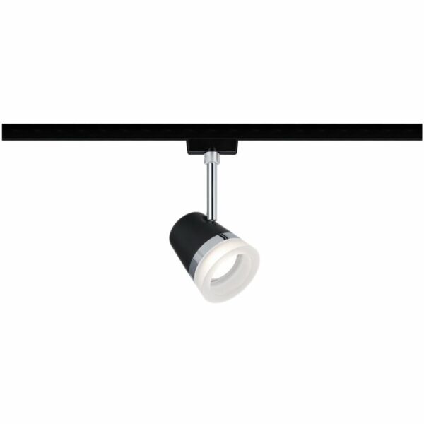 Paulmann URail LED-Spot Cone max. 15 W Schwarz matt/Chrom Metall/Kunststoff GU10