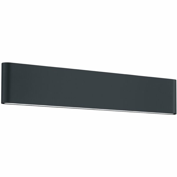 Trio LED-Wandleuchte Thames II 90 mm x 465 mm x 40 mm Anthrazit