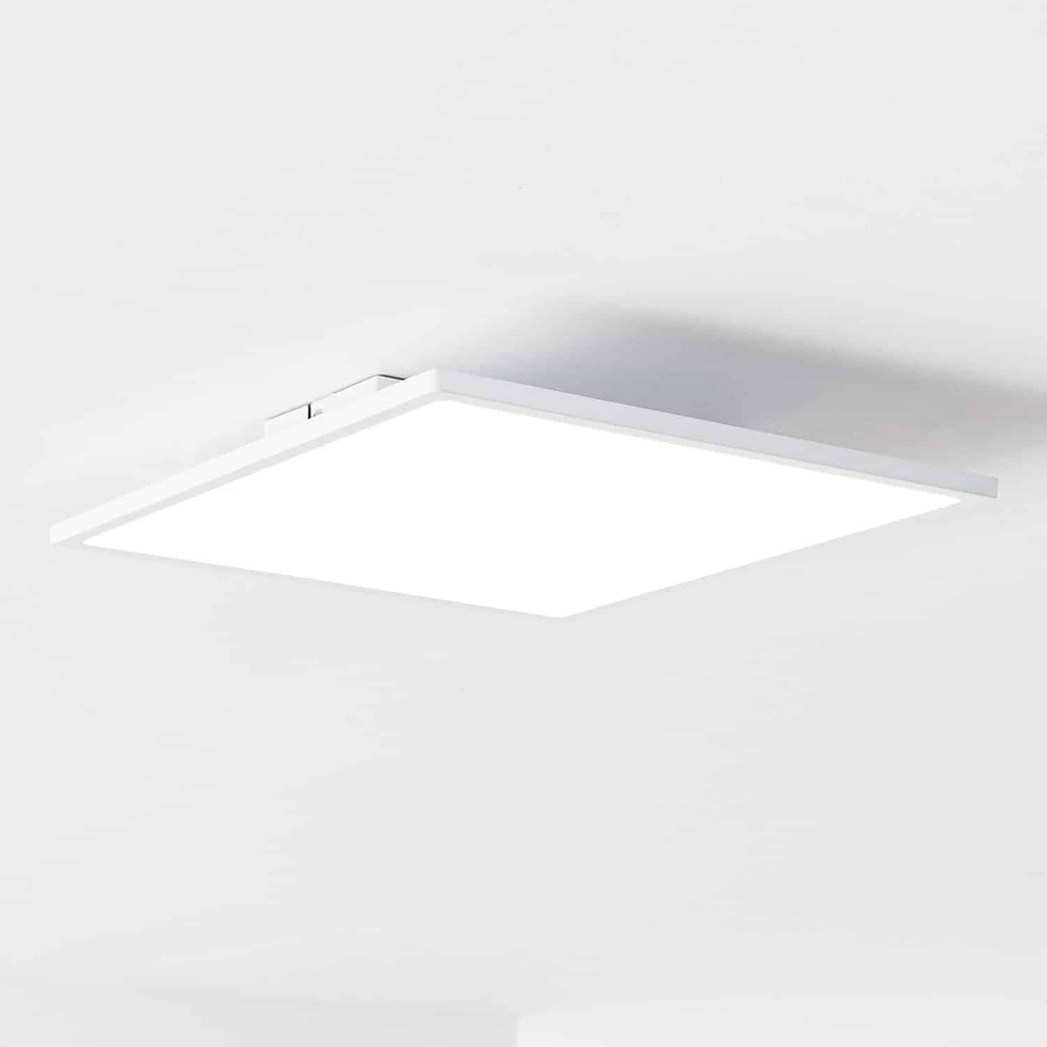 Brilliant LED-Deckenaufbau-Paneel Ceres 35 cm x 35 cm Weiß