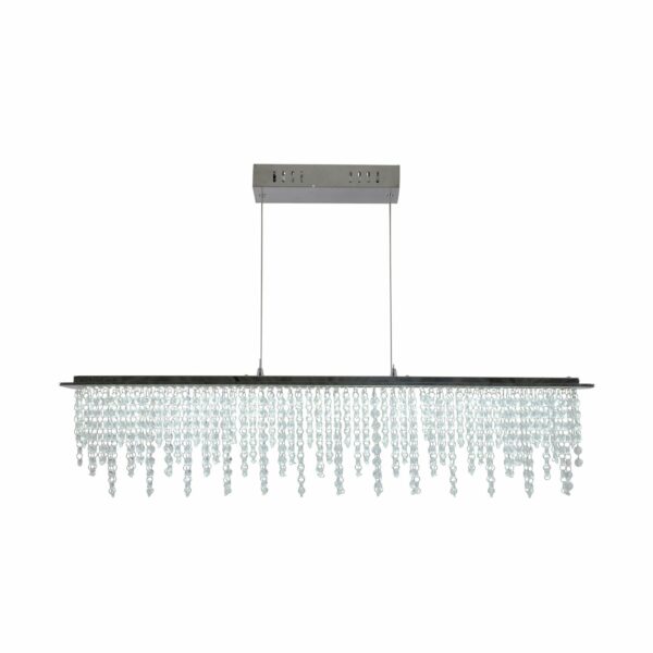 Näve LED-Pendelleuchte Diamonds Chrom