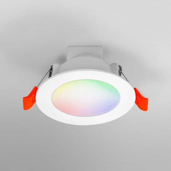 Ledvance Smart+ WiFi LED-Einbauleuchte Downlight RGBTW Weiß Ø 8