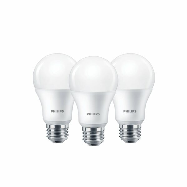 Philips LED-Leuchtmittel E27 Glühlampenform 8 W 3er Set 10