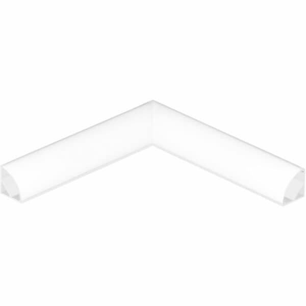 Eglo Alu Eckverbinder Links für LED-Eckprofil 1 Weiß Corner Connector