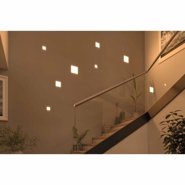 Paulmann LED-Einbaupanel Veluna VariFit eckig 75x75 mm 4