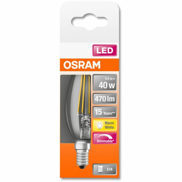 Osram LED-Leuchtmittel E14 Kerzenform 4