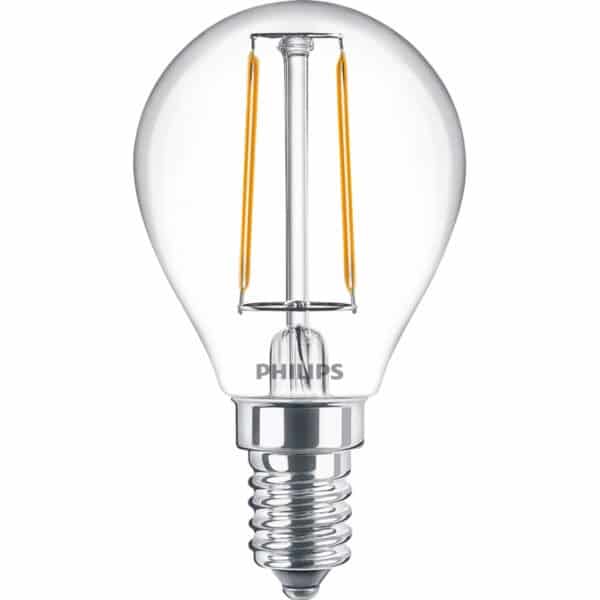 Philips LED-Leuchtmittel E14 Tropfenform 2 W Warmweiß 250 lm 8 x 4
