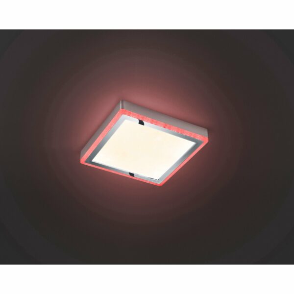 Reality Leuchten LED-Deckenlampe Slide Weiß 12 W