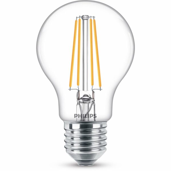 Philips LED-Leuchtmittel E27 Glühlampenform 7 W 2er Set 10